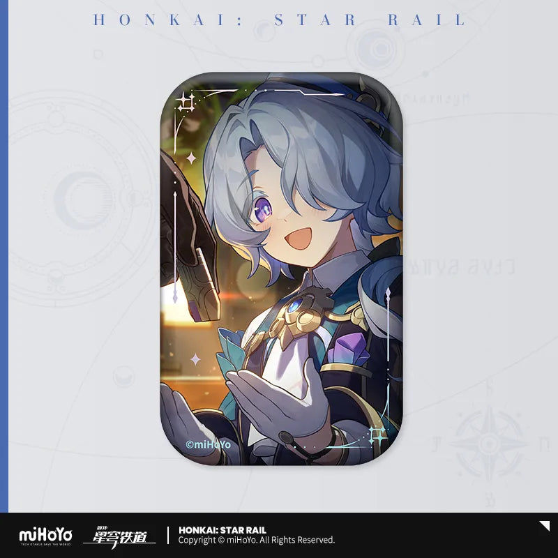 Honkai: Star Rail Light Cone Series Rectangular Tinplate Badge