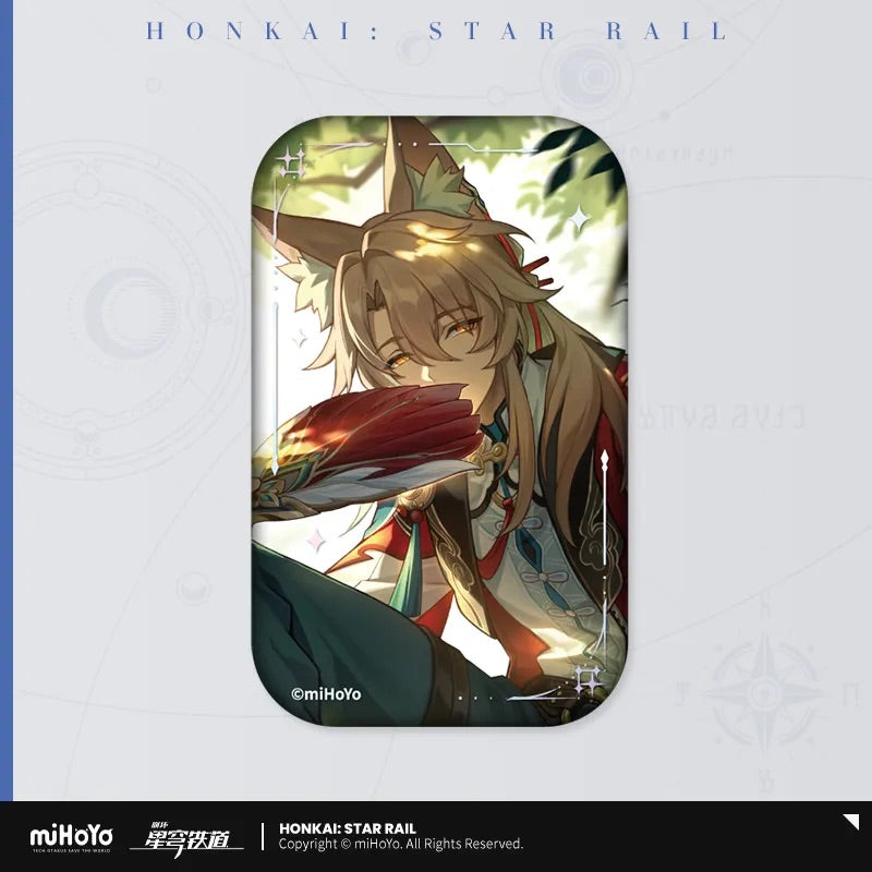 Honkai: Star Rail Light Cone Series Rectangular Tinplate Badge