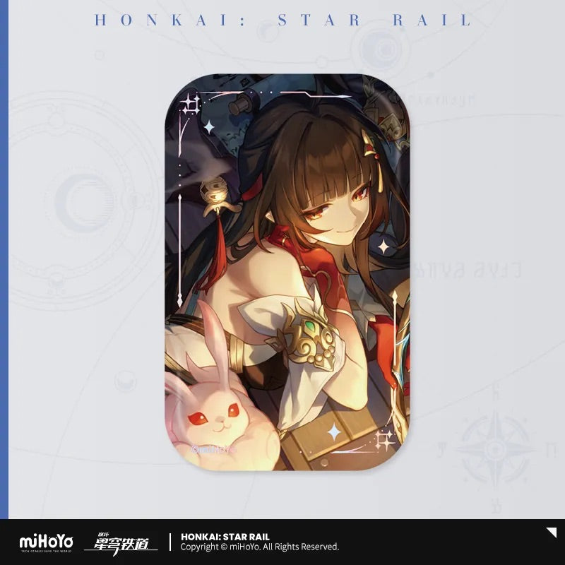 Honkai: Star Rail Light Cone Series Rectangular Tinplate Badge