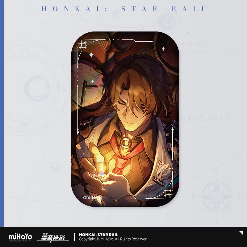 Honkai: Star Rail Light Cone Series Rectangular Tinplate Badge