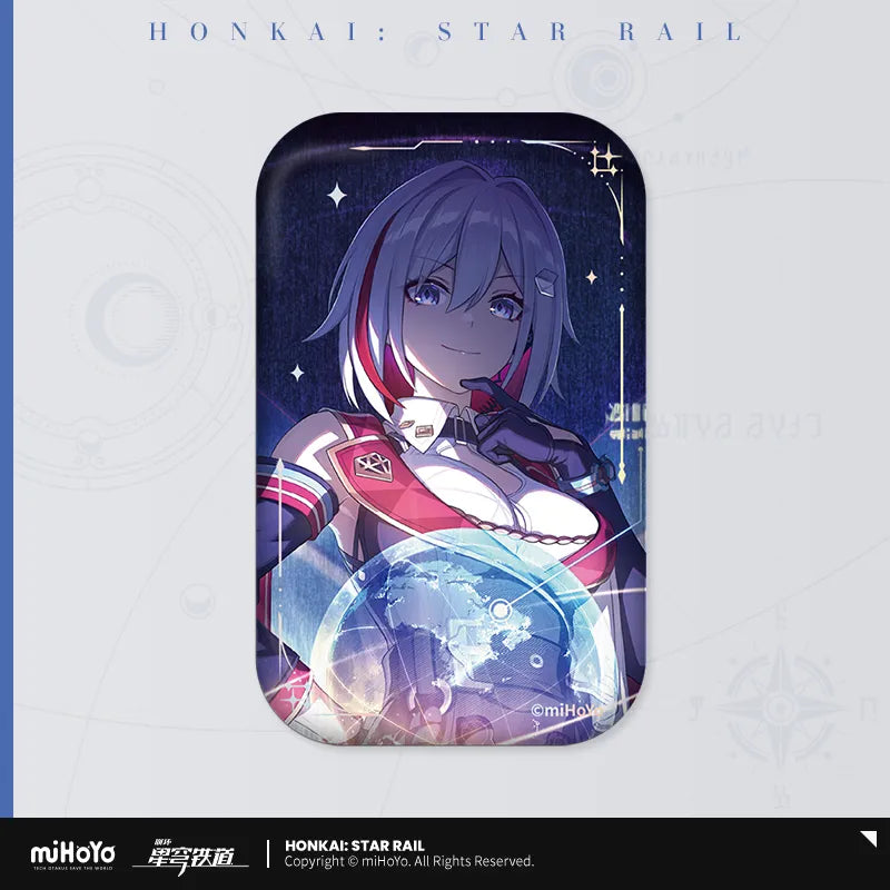 Honkai: Star Rail Light Cone Series Rectangular Tinplate Badge