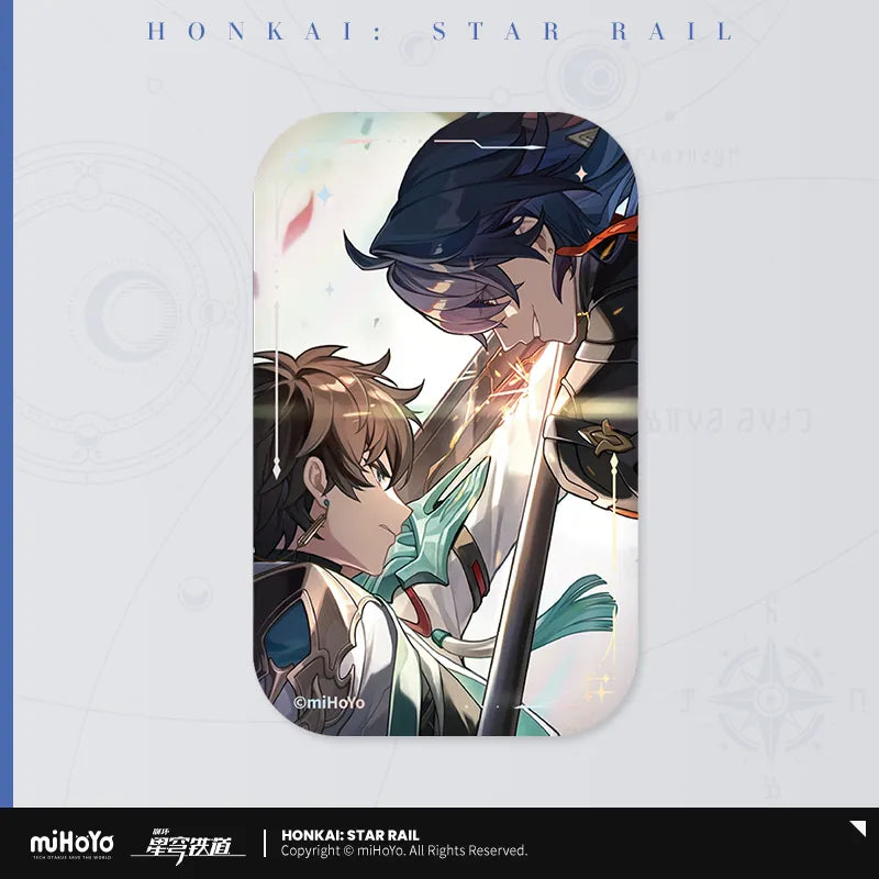 Honkai: Star Rail Light Cone Series Rectangular Tinplate Badge