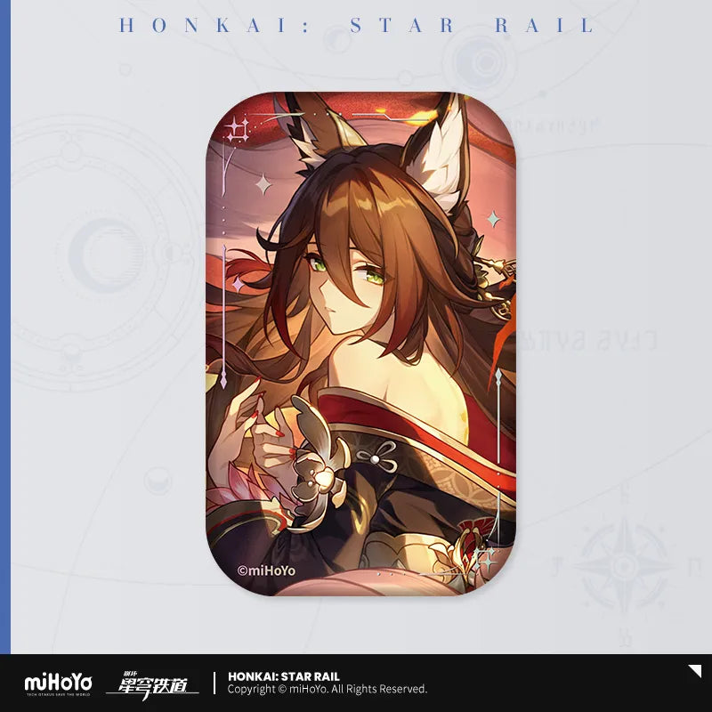 Honkai: Star Rail Light Cone Series Rectangular Tinplate Badge