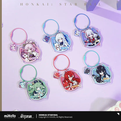 Honkai: Star Rail Little Cat Series Acrylic Keychain