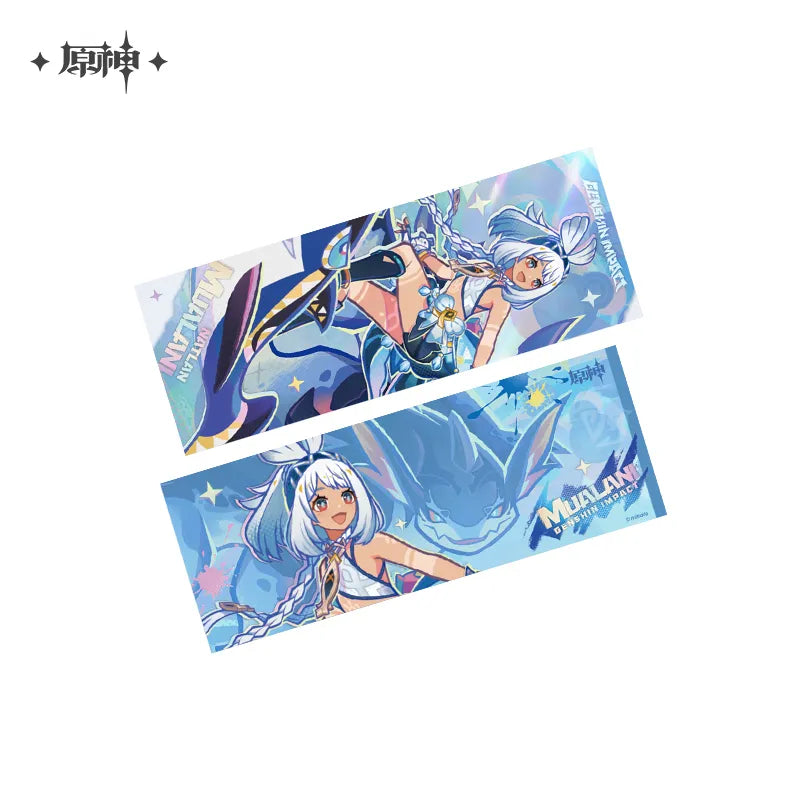 Traces of Artistry Series Acrylic Badge Stand Laser Ticket