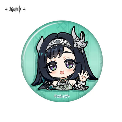 Genshin Impact Liyue Chibi Series Badge