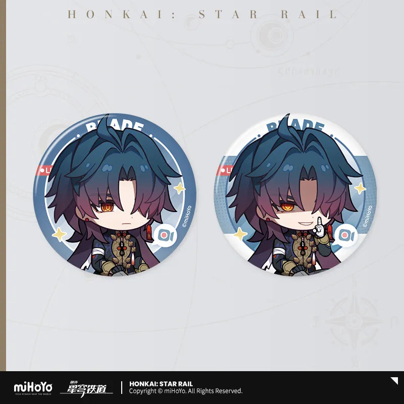 Honkai: Star Rail Owlbert's Reception Room Series Tinplate Badge Set