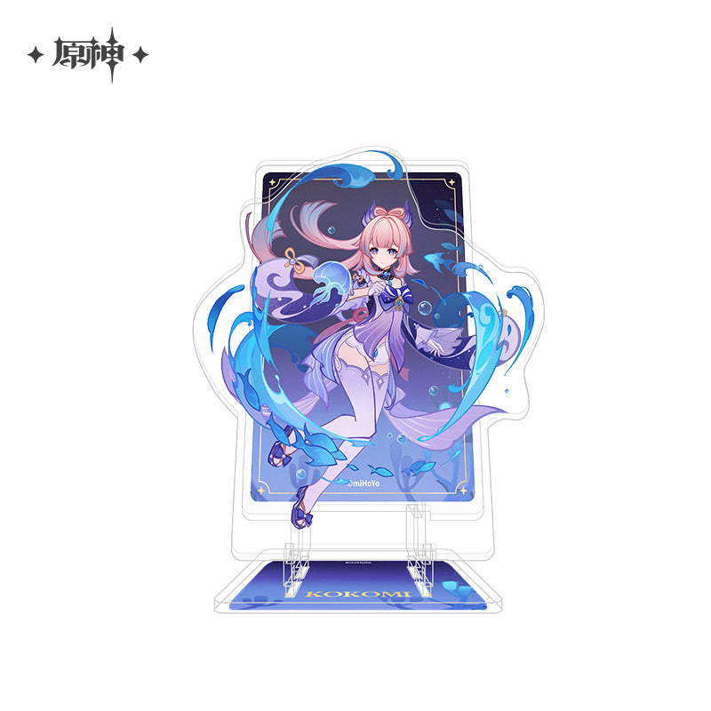 Genshin Impact Genius Invokation TCG Acrylic Mobile Phone Holder