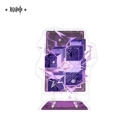 Genshin Impact Genius Invokation TCG Acrylic Mobile Phone Holder