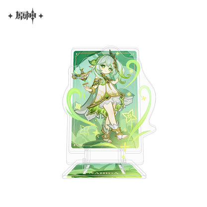 Genshin Impact Genius Invokation TCG Acrylic Mobile Phone Holder