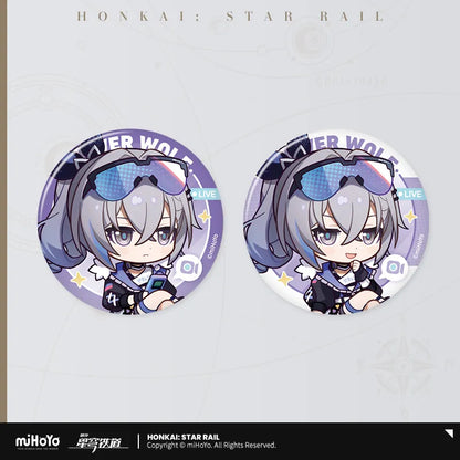 Honkai: Star Rail Owlbert's Reception Room Series Tinplate Badge Set