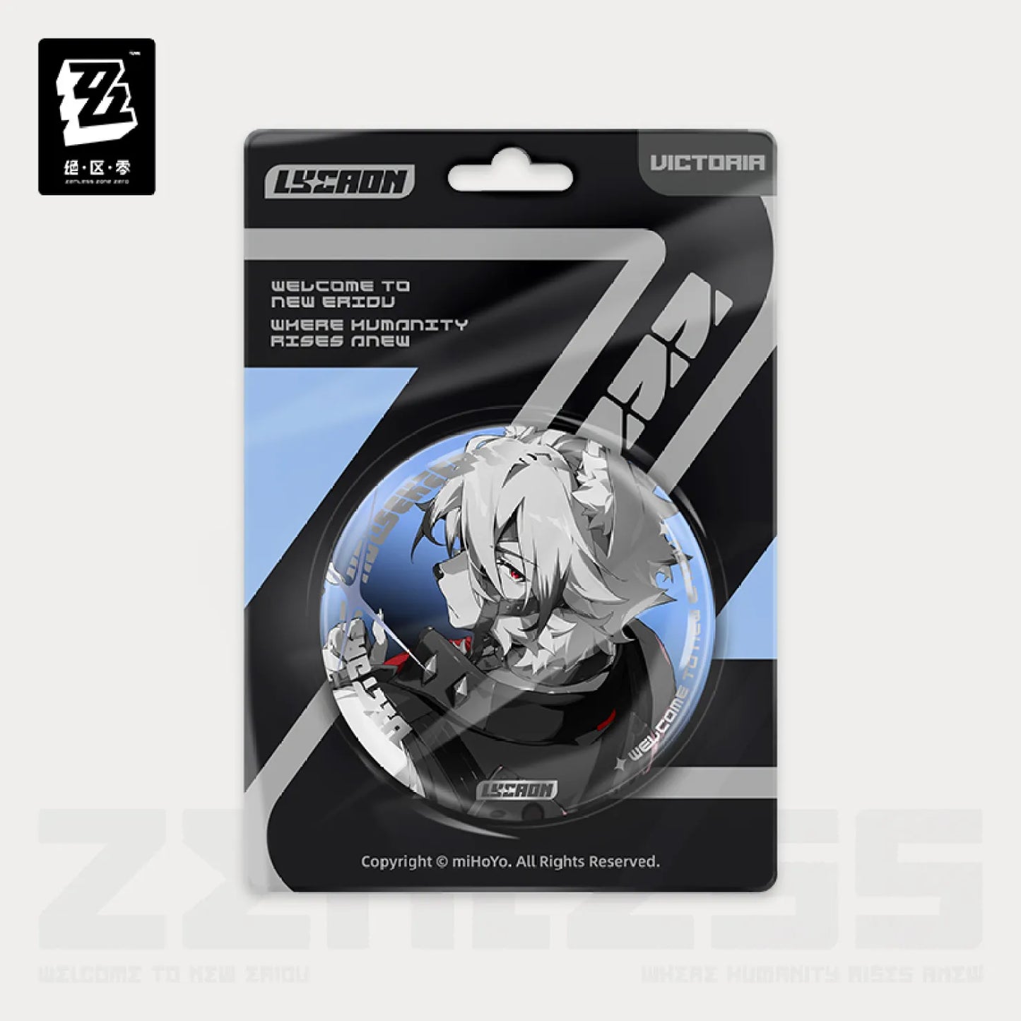 Zenless Zone Zero Cinema Series Reflective Badge - Victoria Housekeeping Co.