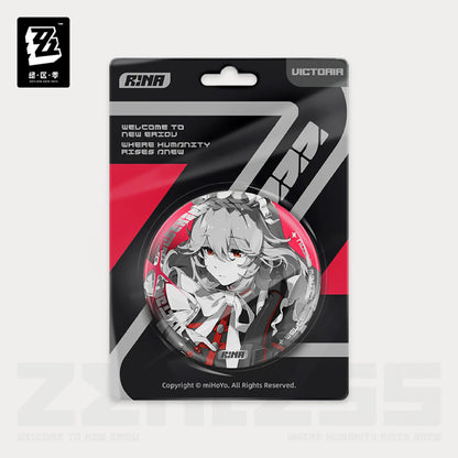 Zenless Zone Zero Cinema Series Reflective Badge - Victoria Housekeeping Co.