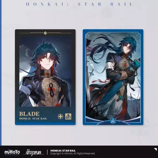 Honkai: Star Rail Blade Polaroid Light Cone Card Set (Not For Sale)