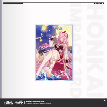 Honkai Impact 3rd Birthday Greeting Series PET Shikishi Cardboard