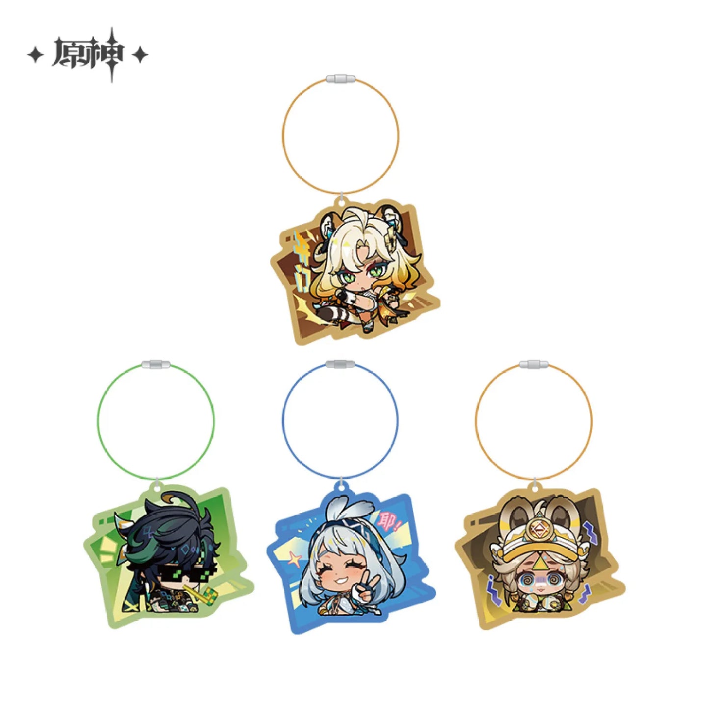 Genshin Impact Chibi Character Series Pendant Natlan