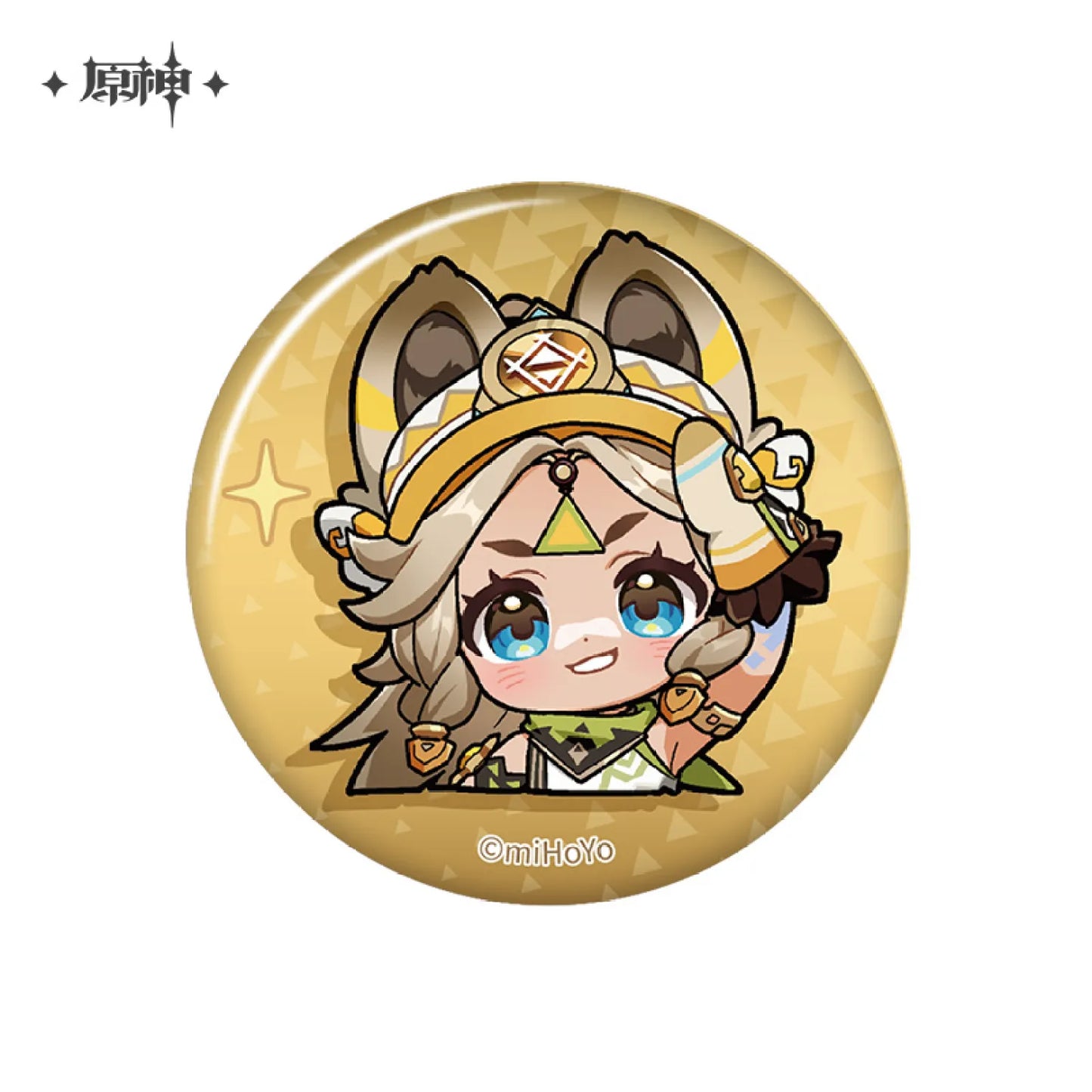 Genshin Impact Chibi Character Series Badge Natlan