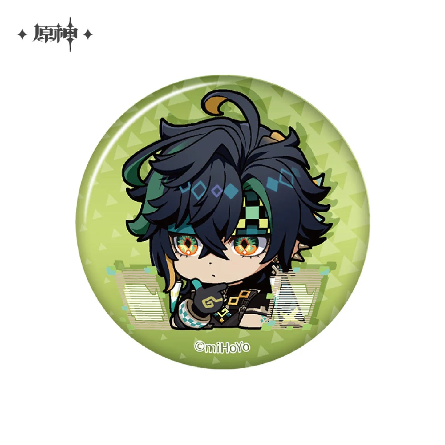 Genshin Impact Chibi Character Series Badge Natlan