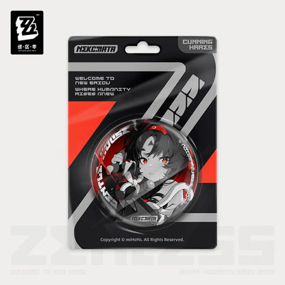 Zenless Zone Zero Cinema Series Reflective Badge - Cunning Hares