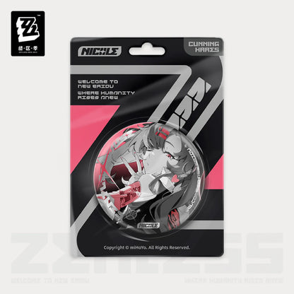 Zenless Zone Zero Cinema Series Reflective Badge - Cunning Hares