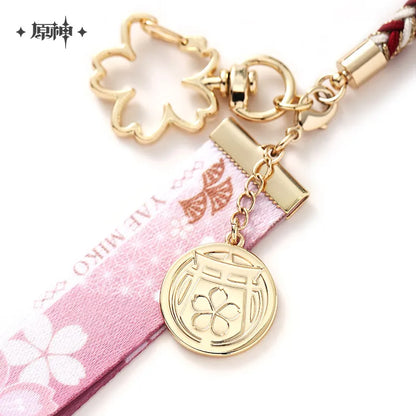 Genshin Impact Yae Miko Impression Series Metal Bookmarks/ Keychains