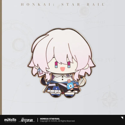 Honkai: Star Rail Chibi Doll Series Tinplate Badge