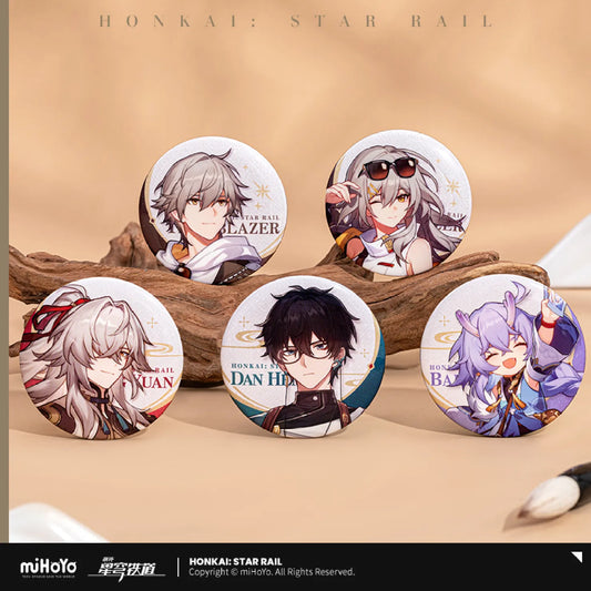 Honkai: Star Rail Express Travel Series Tinplate Badge