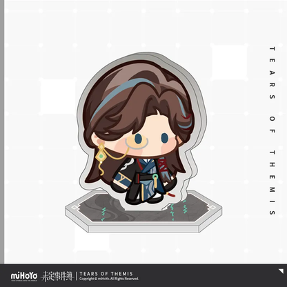 Tears of Themis Omni Spirits Bureau: Dark Fates Series Abnormal Records Chibi Standee Pendant