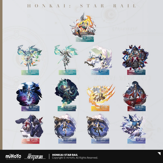 Honkai: Star Rail The Destruction Character Warp Artwork Acrylic Standee