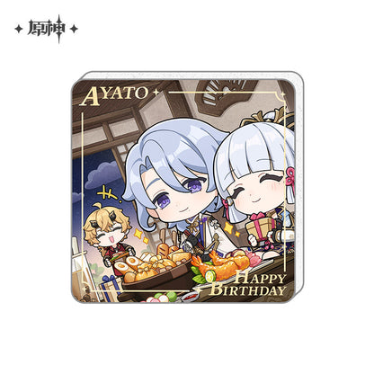 Happy Birthday Series Acrylic Refrigerator Magnet