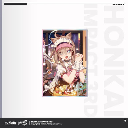 Honkai Impact 3rd Birthday Greeting Series PET Shikishi Cardboard