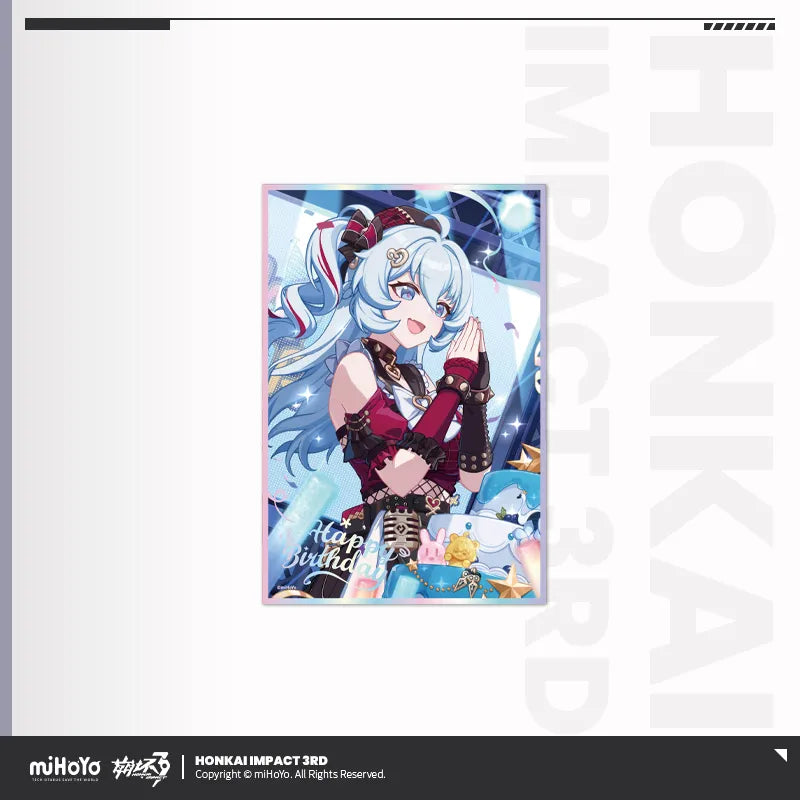 Honkai Impact 3rd Birthday Greeting Series PET Shikishi Cardboard