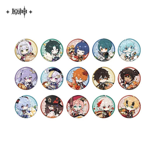 Genshin Impact Delicious Party Theme Series Badge