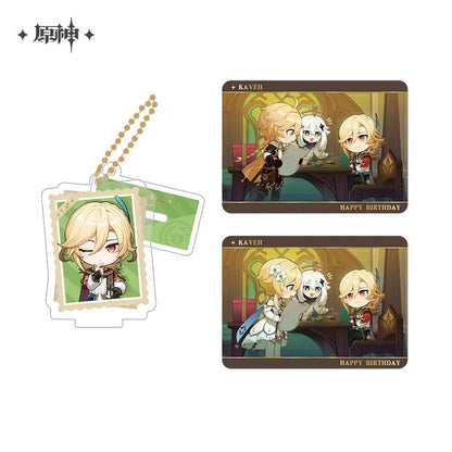 Capturing the Good Times Series Stand Keychain& Collection Card