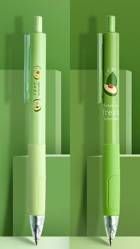 M&G Avocado Season J2305 Retractable Gel Pen 0.5mm