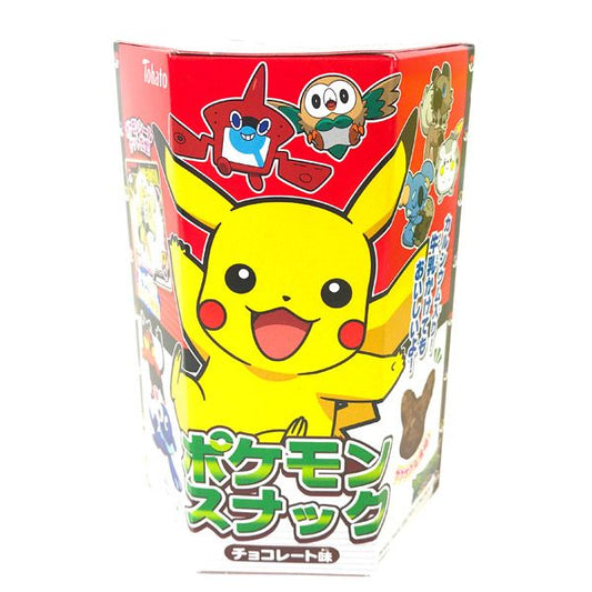 Tohato Pokemon Chocolate Coated Corn Snack (w/ Stickers)